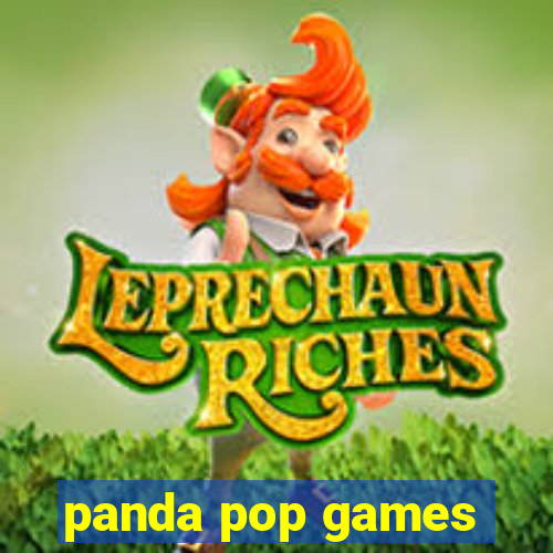 panda pop games