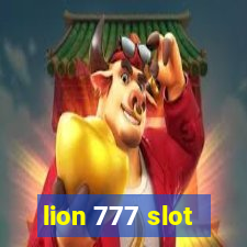 lion 777 slot