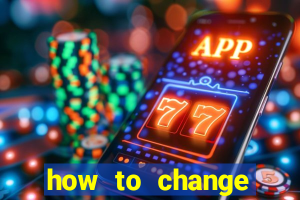 how to change bingo card on slot machine