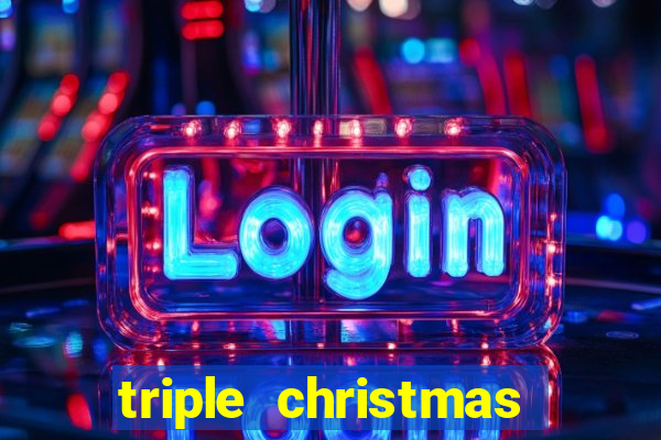 triple christmas gold slot