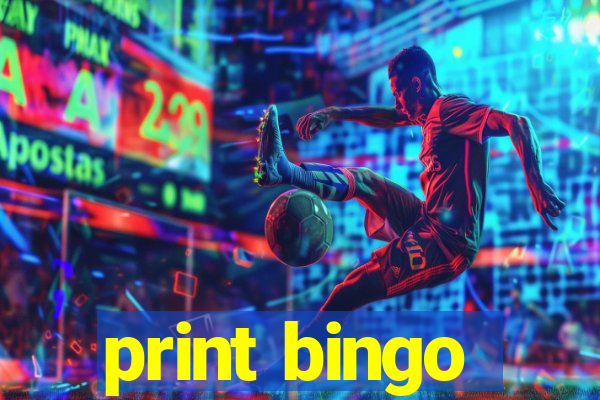 print bingo