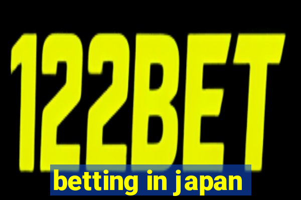 betting in japan