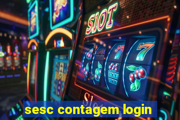 sesc contagem login