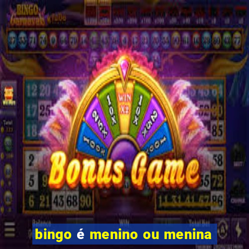 bingo é menino ou menina