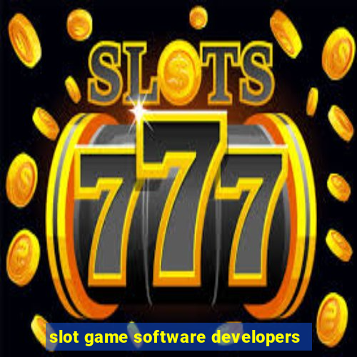 slot game software developers