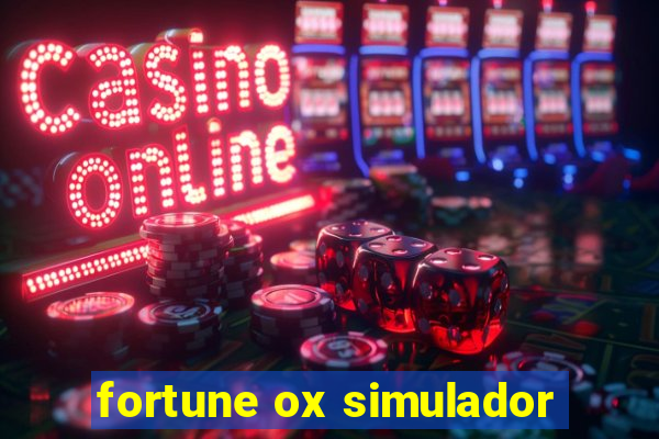 fortune ox simulador