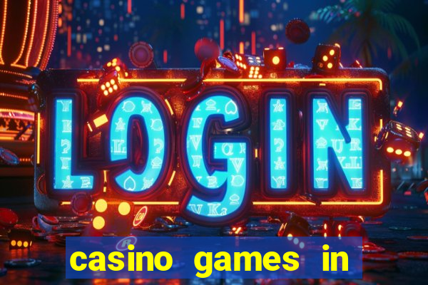 casino games in las vegas