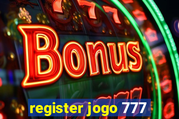 register jogo 777