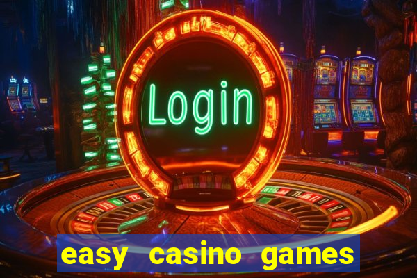 easy casino games to win money