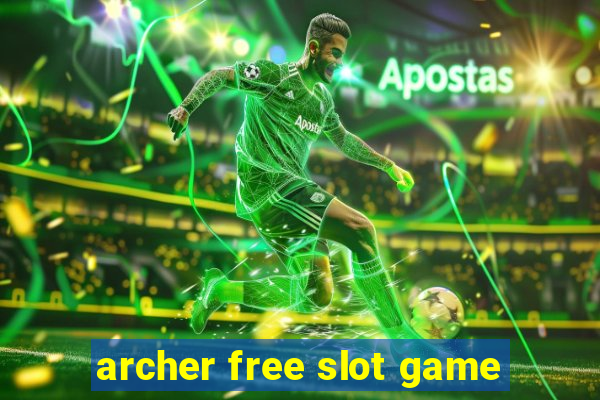 archer free slot game