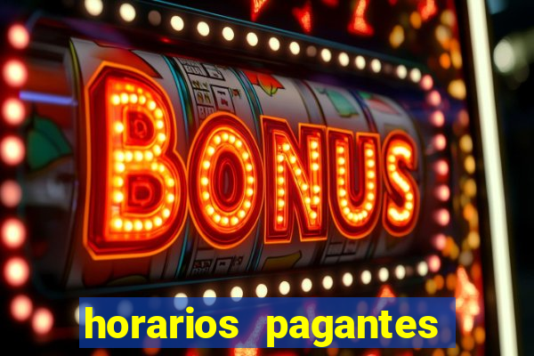 horarios pagantes pg slots