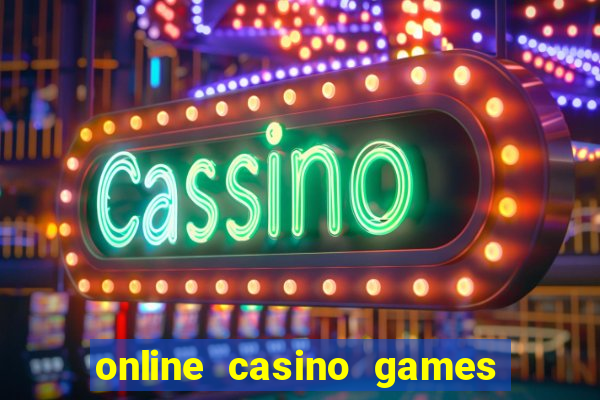 online casino games with real money