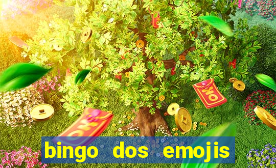 bingo dos emojis para imprimir