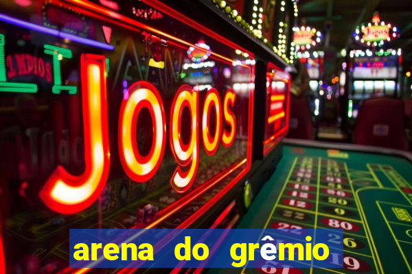 arena do grêmio de noite