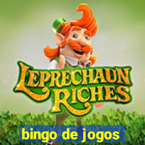 bingo de jogos