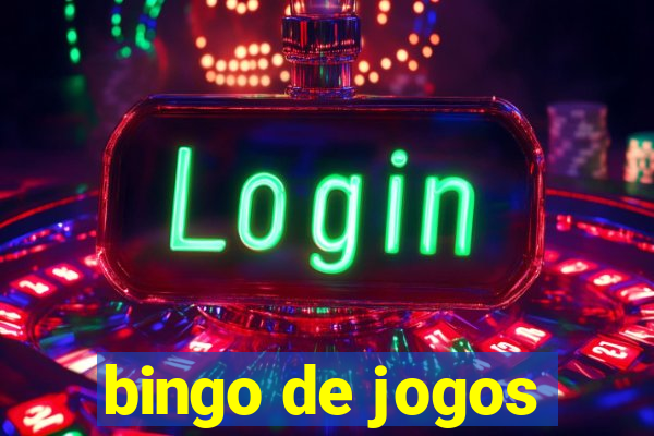 bingo de jogos