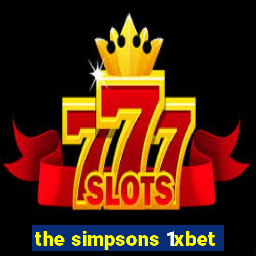 the simpsons 1xbet