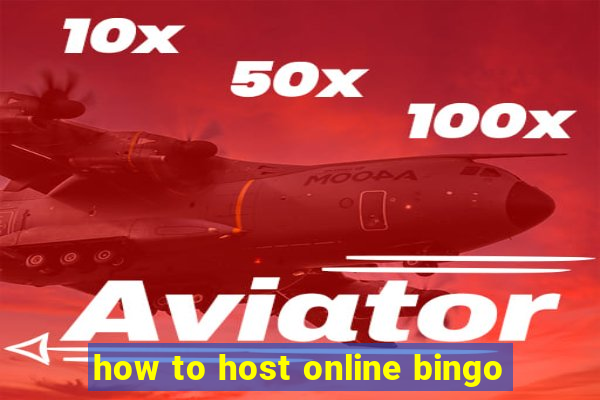 how to host online bingo