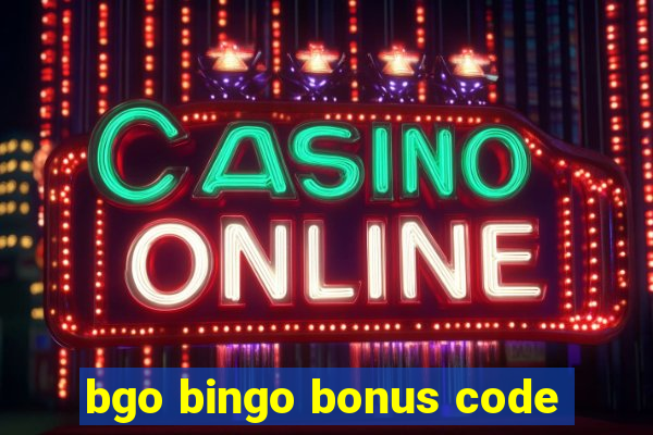 bgo bingo bonus code