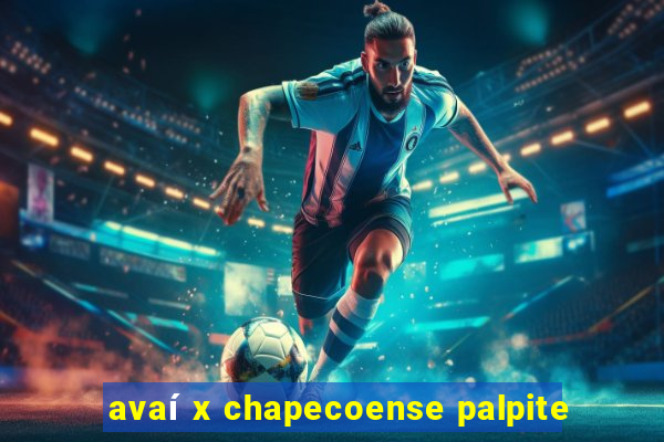 avaí x chapecoense palpite