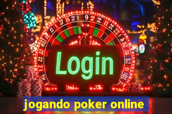 jogando poker online