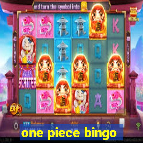 one piece bingo