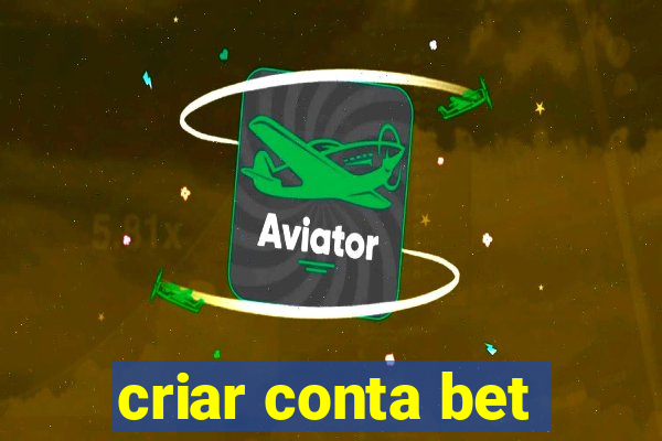 criar conta bet