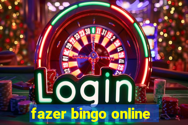 fazer bingo online