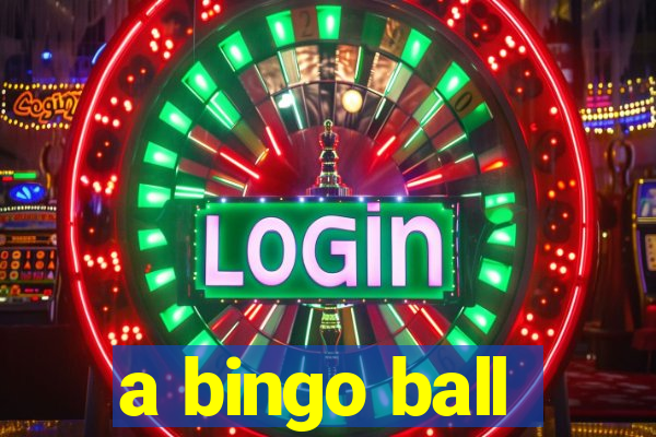 a bingo ball