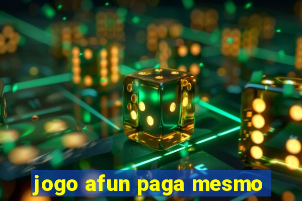 jogo afun paga mesmo