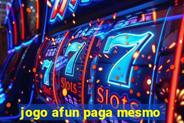 jogo afun paga mesmo