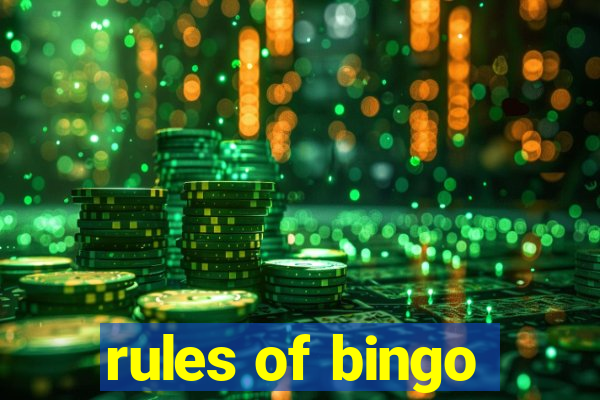 rules of bingo