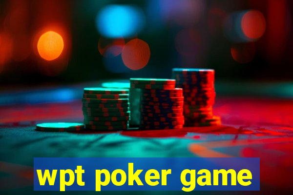 wpt poker game