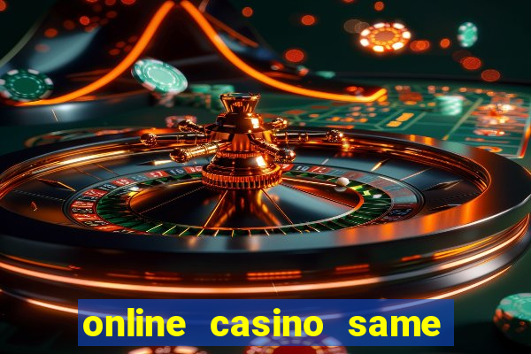 online casino same day payout