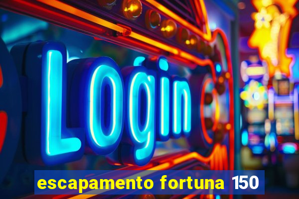 escapamento fortuna 150