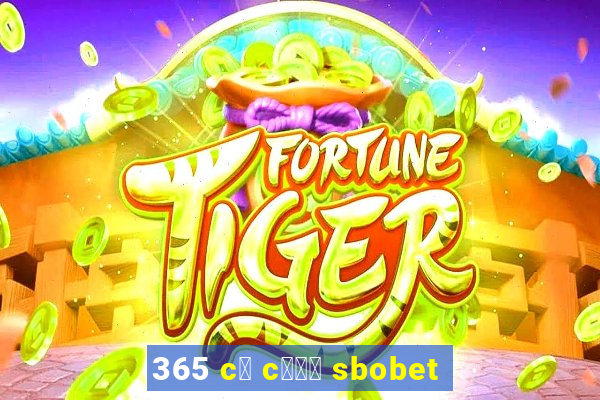 365 c谩 c瓢峄 sbobet