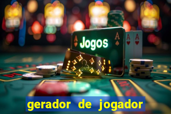 gerador de jogador de futebol