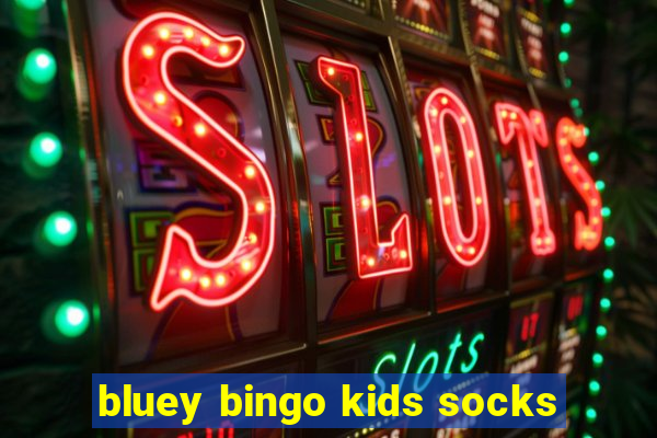 bluey bingo kids socks