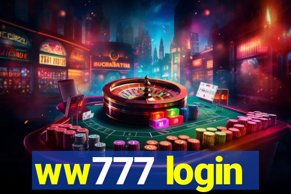 ww777 login