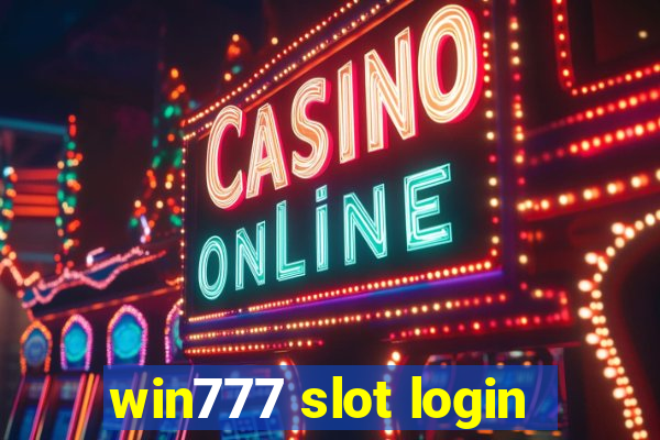 win777 slot login