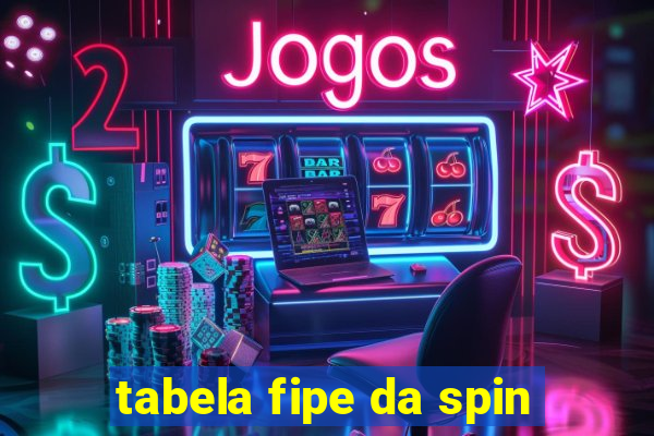 tabela fipe da spin