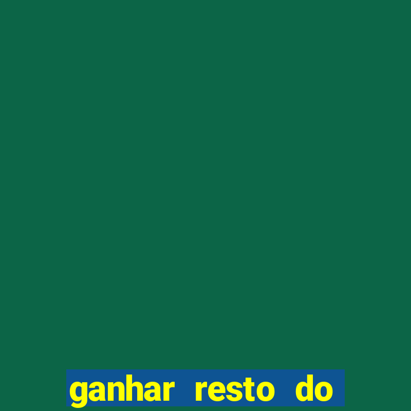 ganhar resto do jogo 2 - 0