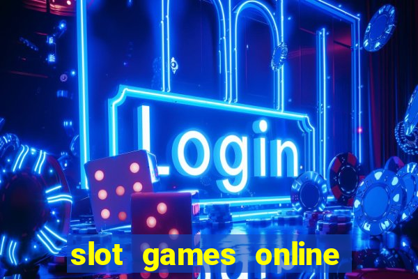 slot games online for real money