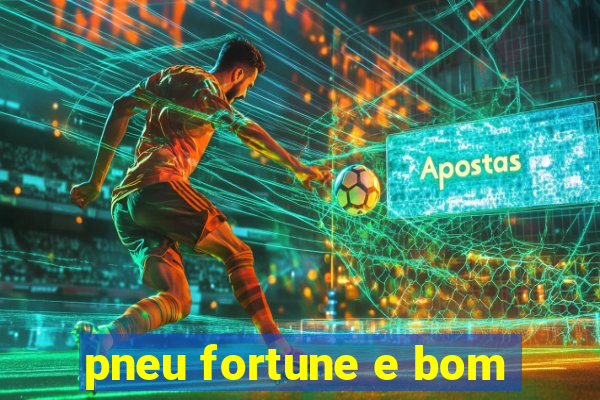 pneu fortune e bom