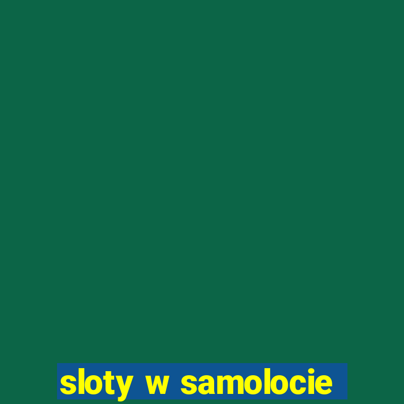 sloty w samolocie