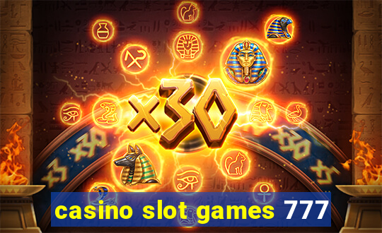 casino slot games 777