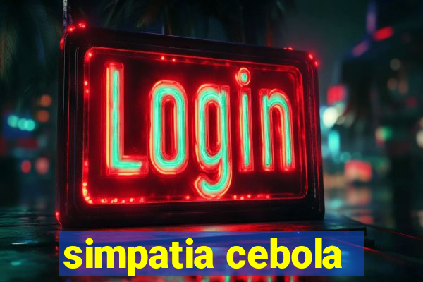 simpatia cebola