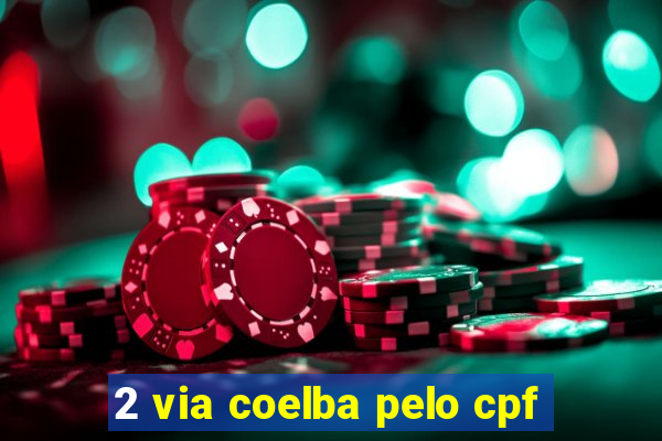 2 via coelba pelo cpf