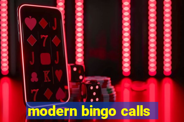 modern bingo calls