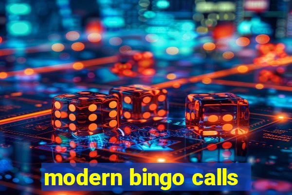 modern bingo calls